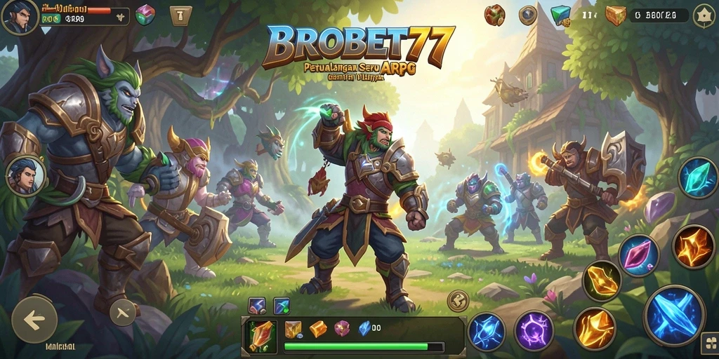 Gameplay menakjubkan BROBET77 dalam dunia ARPG.