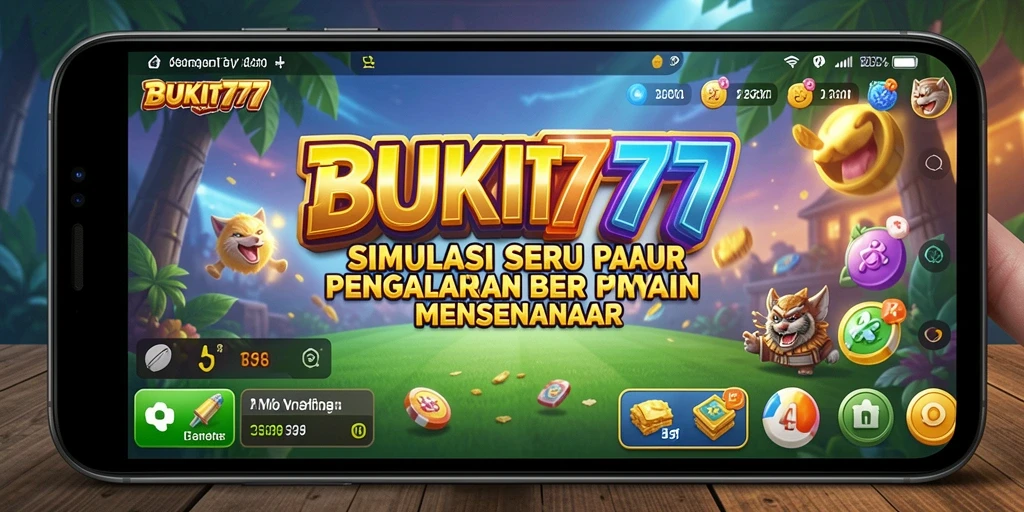 Tampilan gameplay dinamis dan menarik dari BUKIT777.