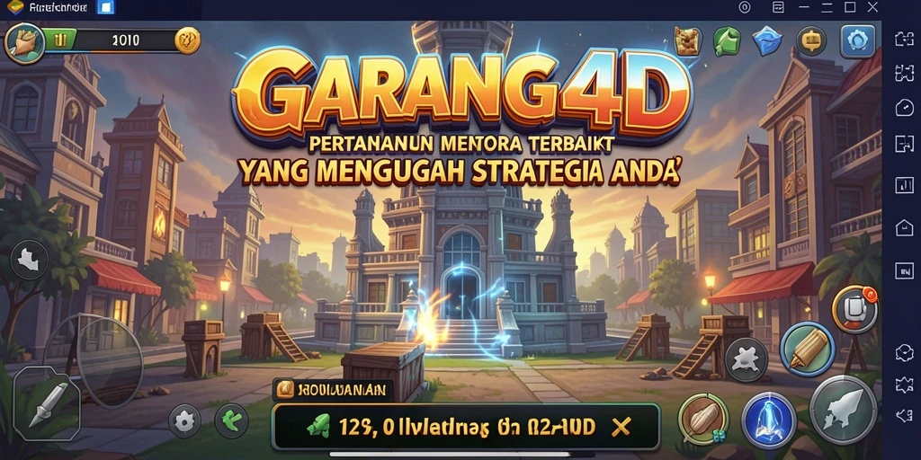 Screenshot utama GARANG4D menampilkan aksi seru permainan Tower Defense.