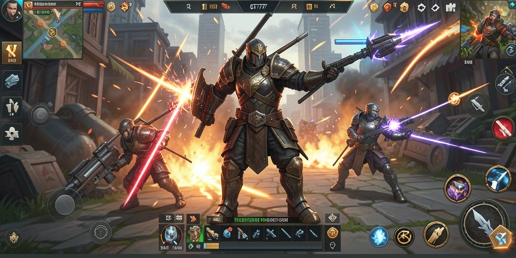 Tampilan gameplay seru di GT777 dengan strategi SLG yang mendalam.