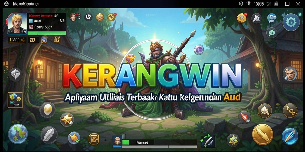 Tampilan antarmuka KERANGWIN yang modern dan intuitif.