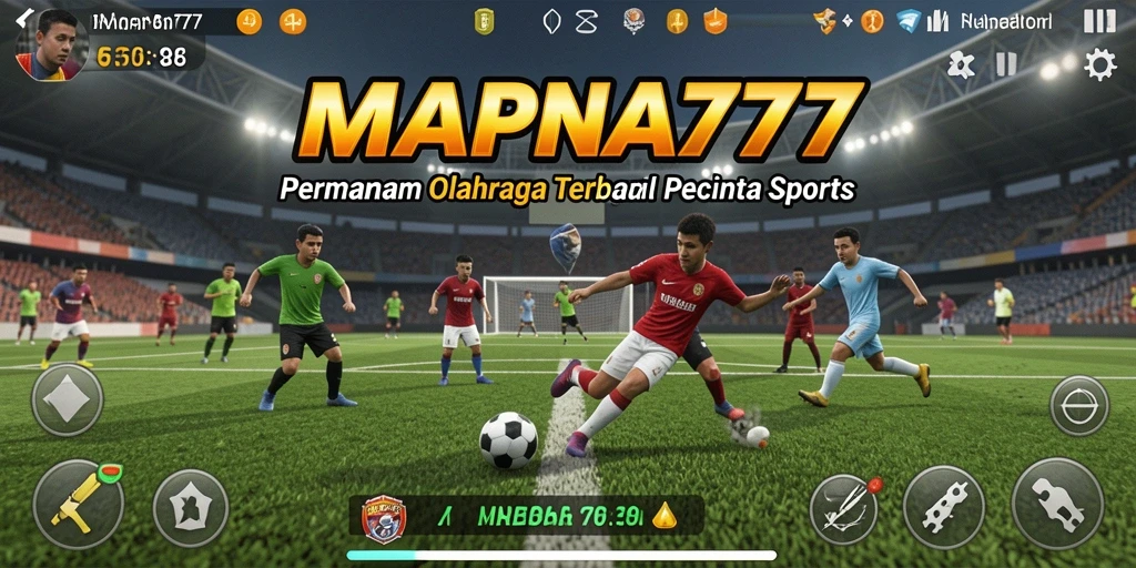 Tampilan gameplay seru dan menarik dari MAPNA777 dengan aksi olahraga yang mendebarkan.