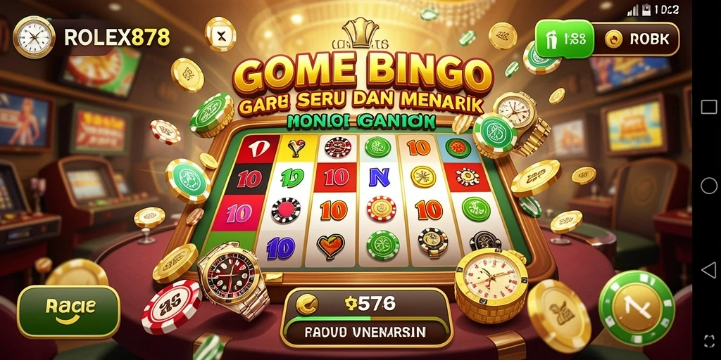 Tampilan menarik dari gameplay ROLEX878 yang menampilkan Bingo.