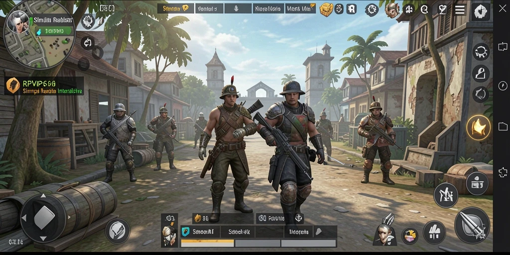 Tampilan gameplay RPVIP6 yang interaktif dan menarik.