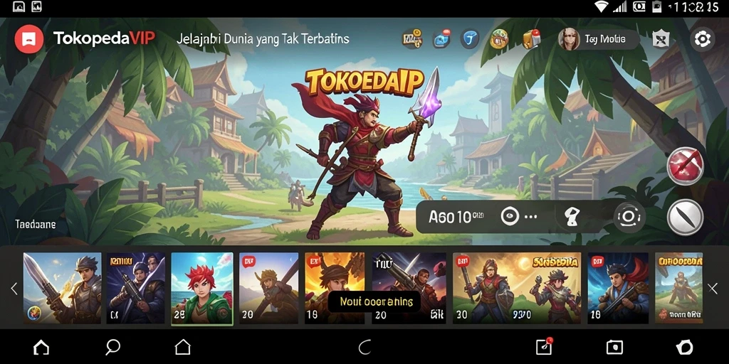Tampilan gameplay menakjubkan dalam dunia Open World.